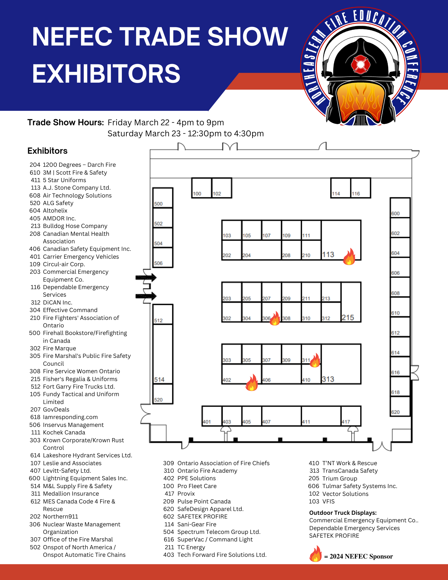 Floor Plan Ontario Association of Fire Chiefs